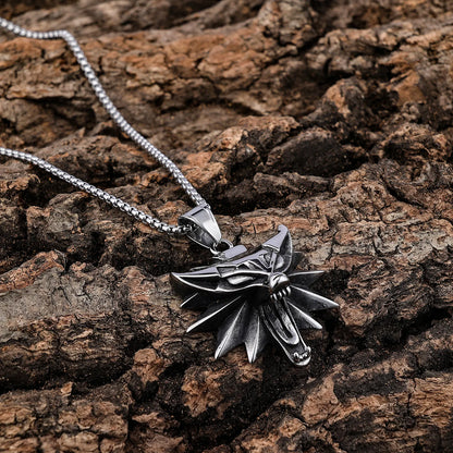 Witcher Dragon Head Necklace