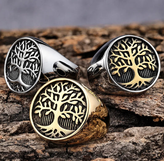 Tree Of Life Signet Ring