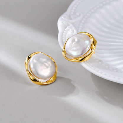 Baroque Pearl Earrings