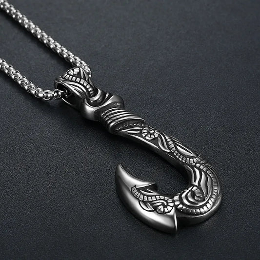 Viking Fish Hook Pendant