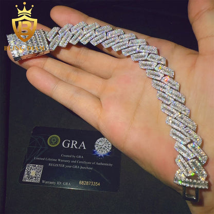 Iced Out Cuban Link Bracelet