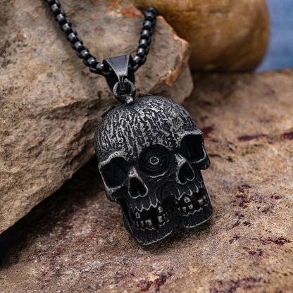Men's Skull Pendant