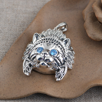 Feather Cat Necklace