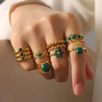 Multilayer Open Finger Rings