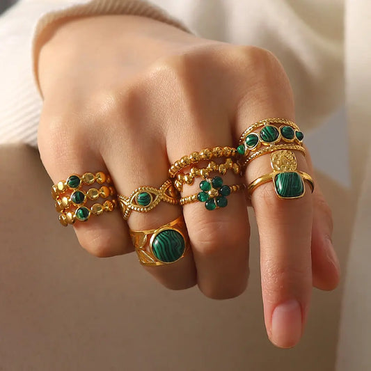 Multilayer Open Finger Rings