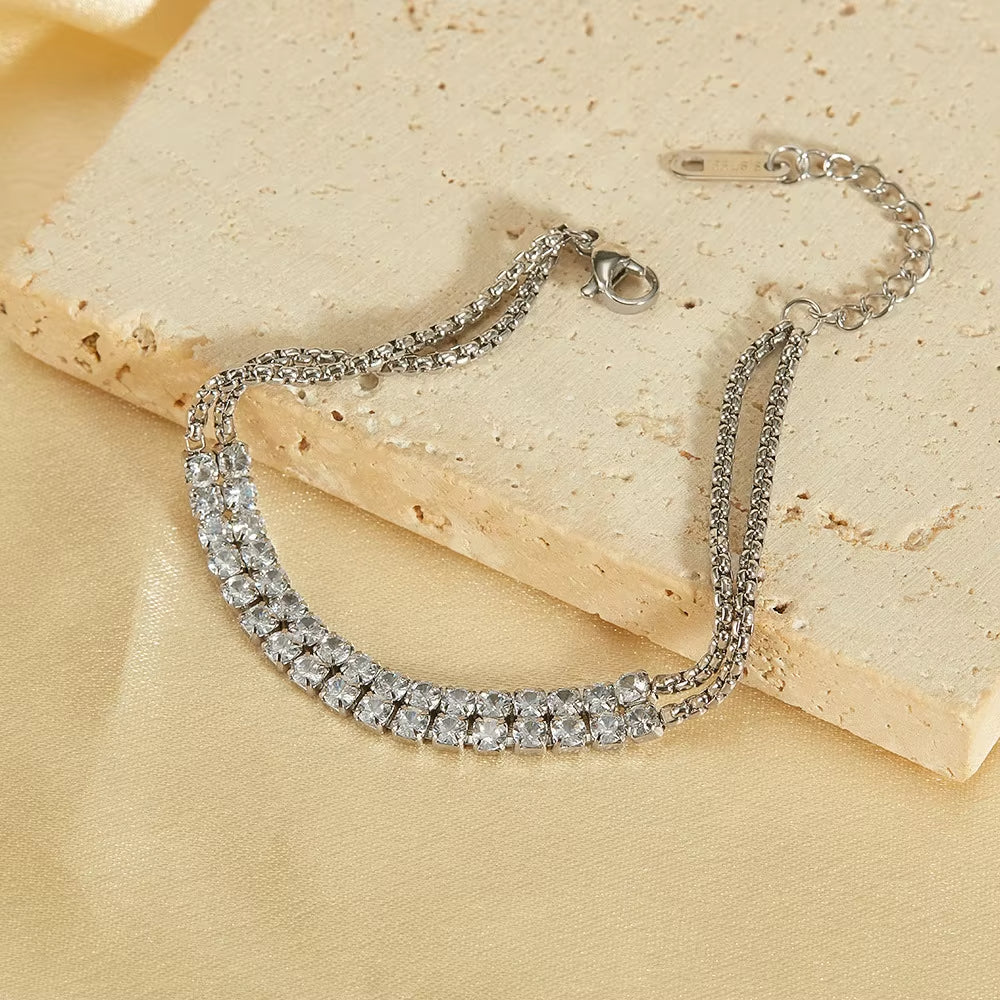 Double Layer Elegant Bracelets