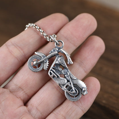 Rock Motorcycle Necklace
