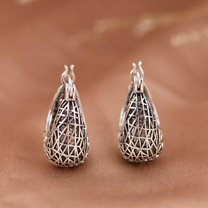 Hollow Mesh Earrings