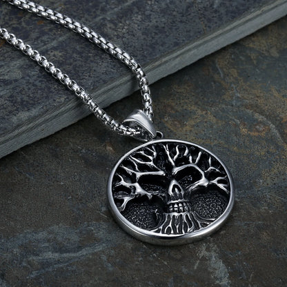 Skull Tree Pendant