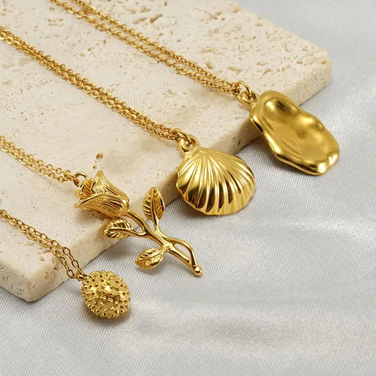 Golden Nature Necklace