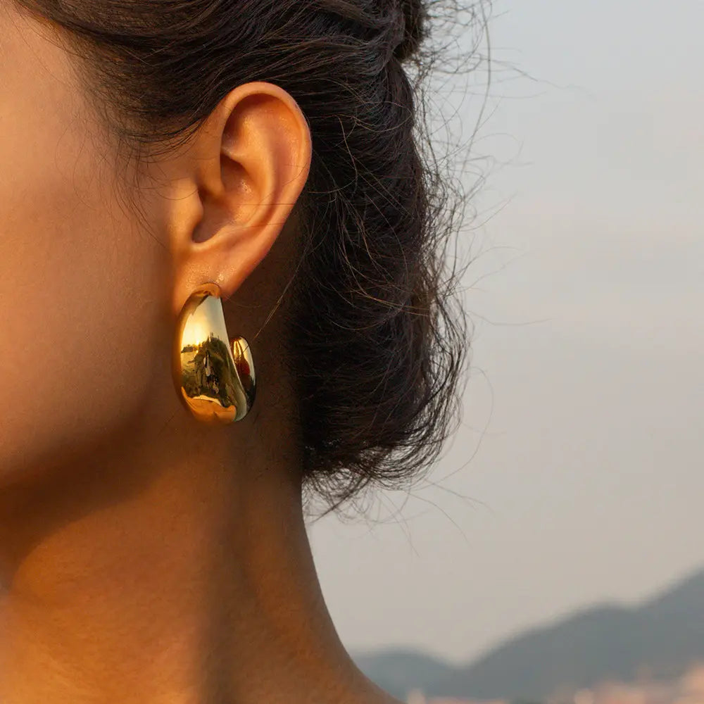 Moon Shaped earrings