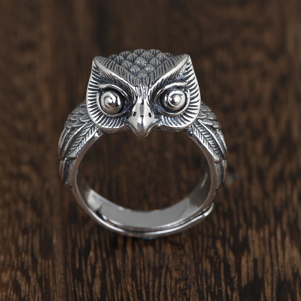 Vintage Owl Ring