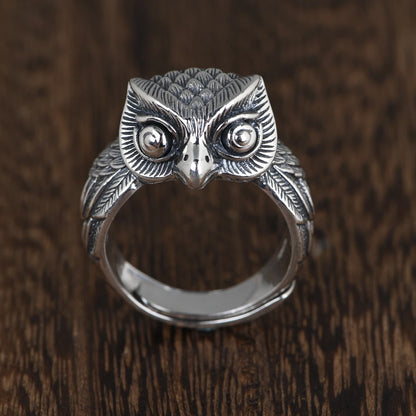 Vintage Owl Ring