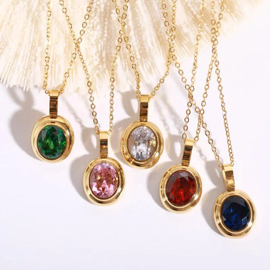 Zircon Stone Charms