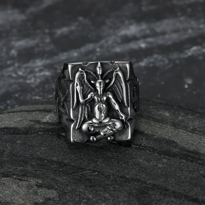 Sigil of lucifer ring