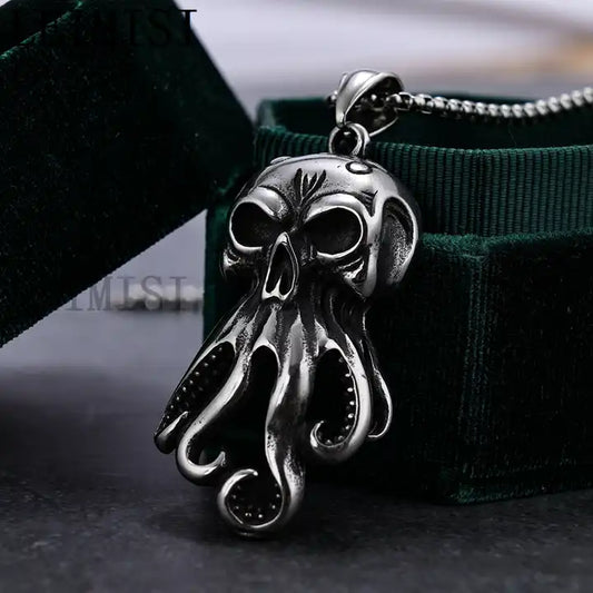 Octopus Skull Pendant