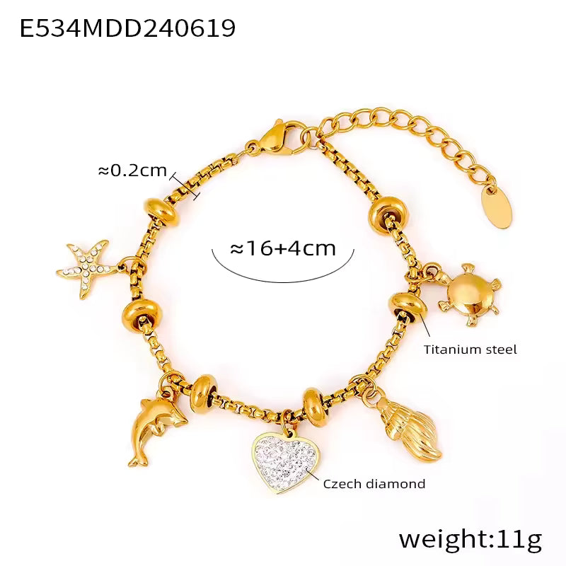 Multi Charms Bracelet