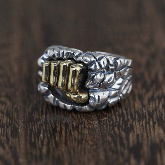 Gold Fist Ring