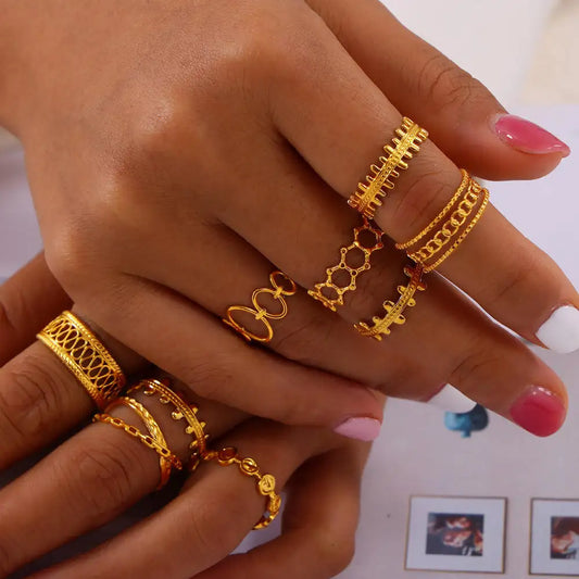 Chunky Gold Ring