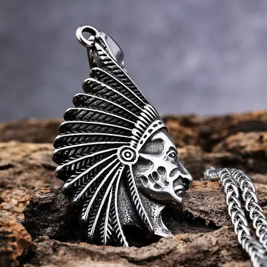 Steel Chief Necklace