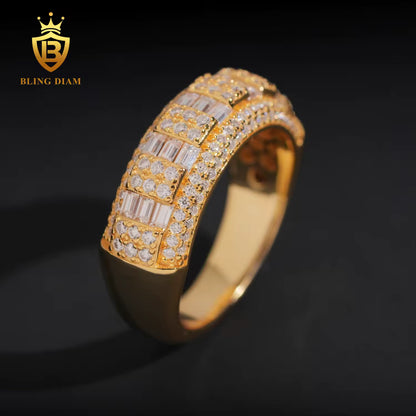 Plated Moissanite Ring
