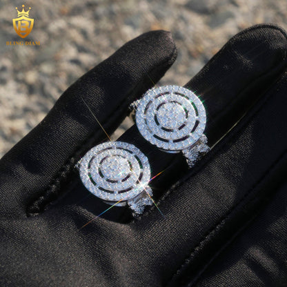 Designer moissanite ring