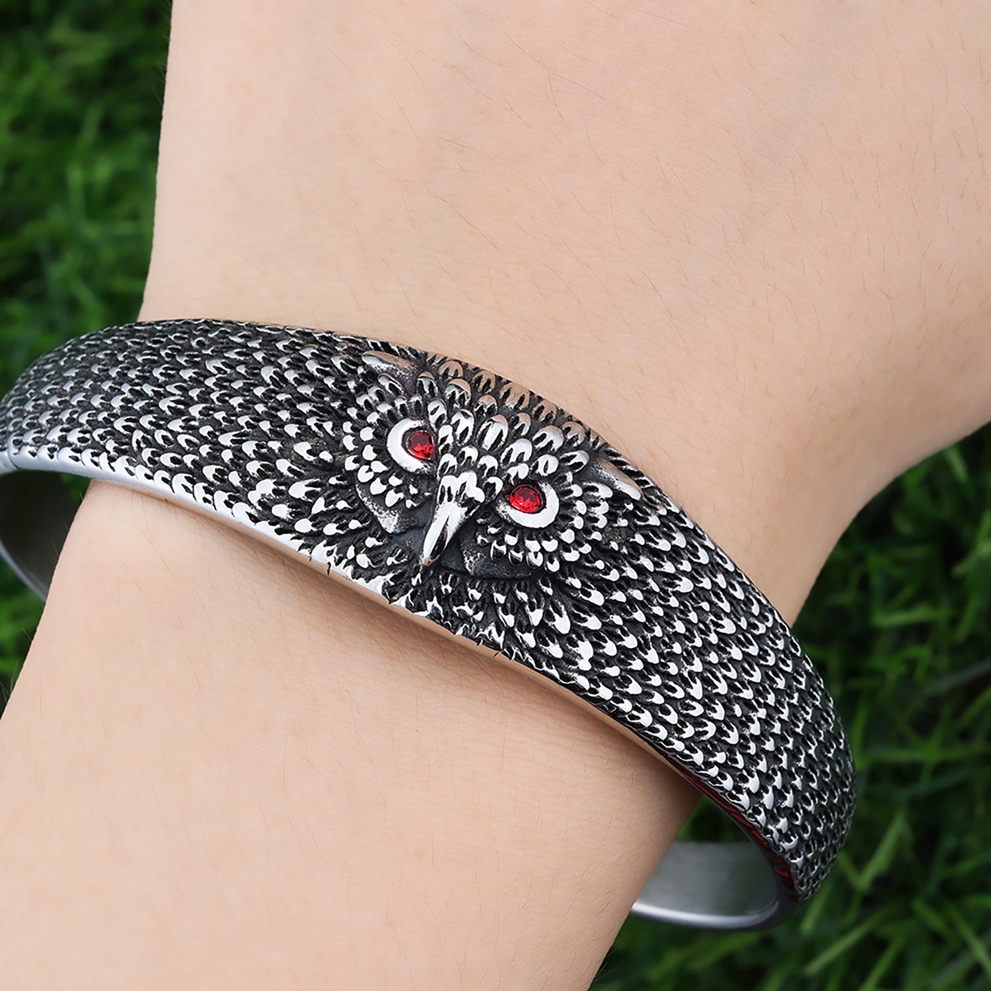 Owl With Red Eyes Bracelet