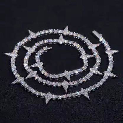 Spike Moissanite Set