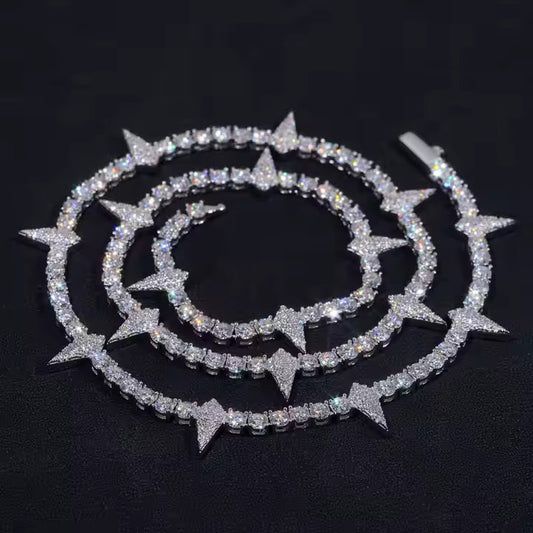 Spike Moissanite Set