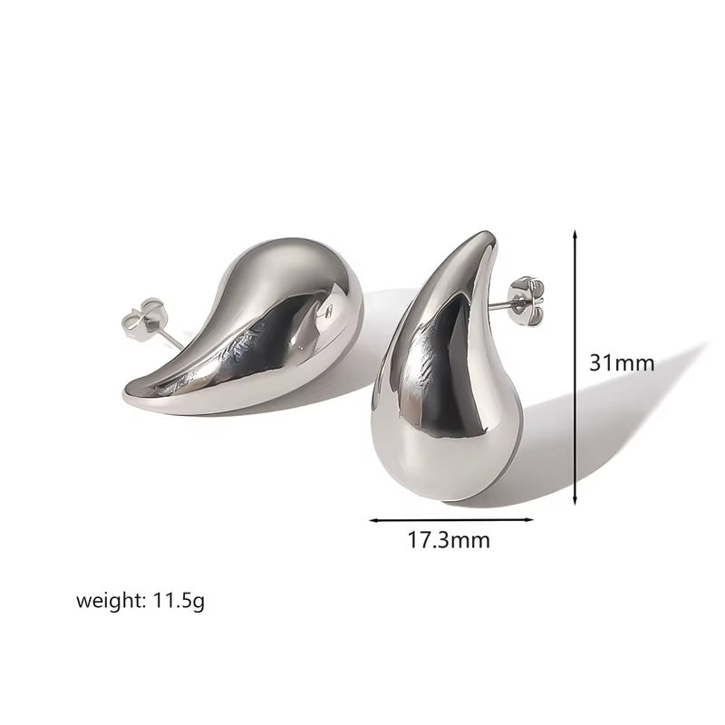 Water Tear Drop Earrings