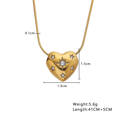 Gold Heart Necklace