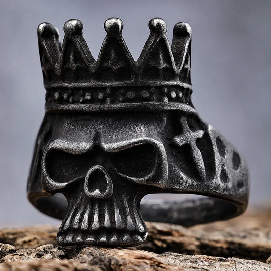 King Skull Ring