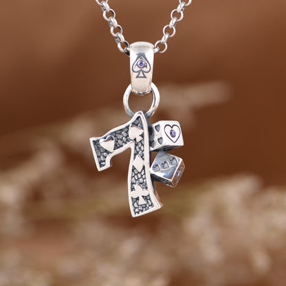Lucky Number 7 Necklace