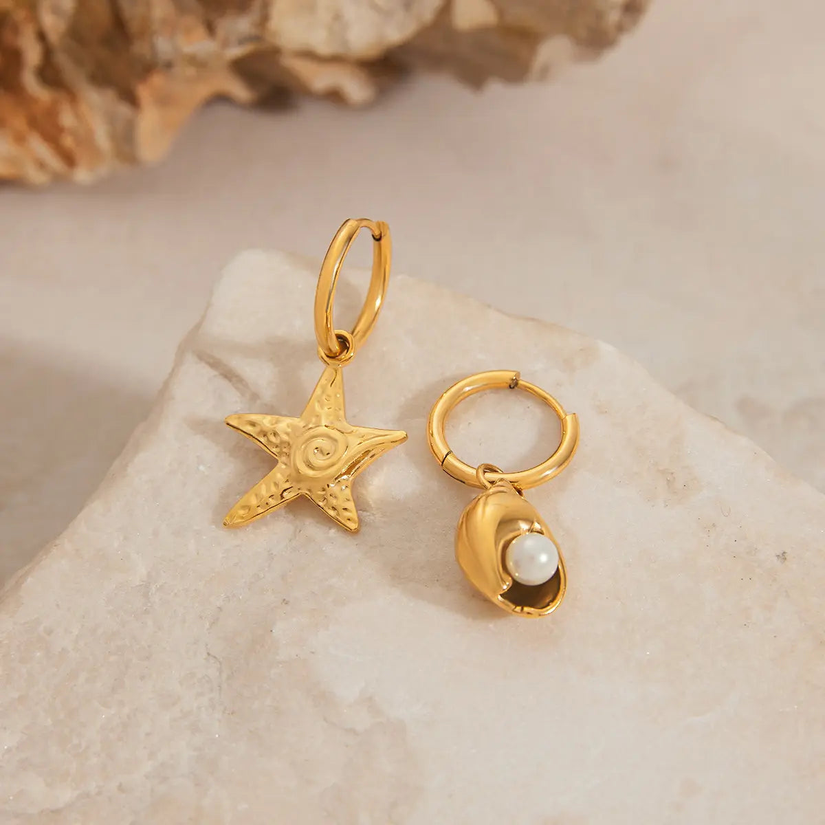 Starfish Earrings