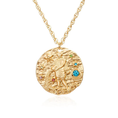 Zodiac Pendant Necklace