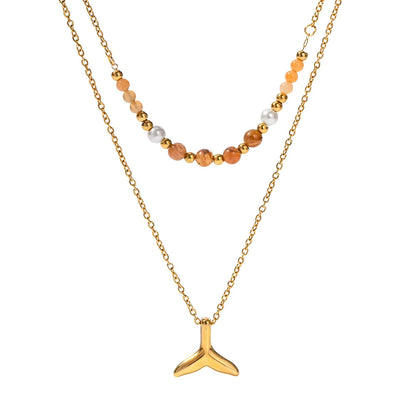 Layered Fishtail Necklace