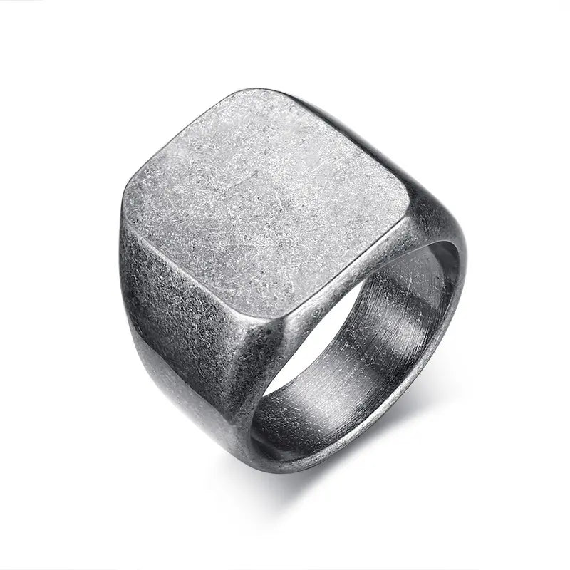 Square Signet Ring