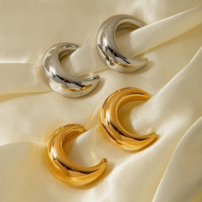 Moon Shaped earrings