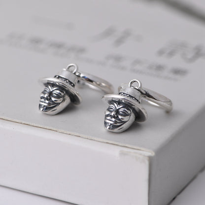 Grimace Cowboy Earrings