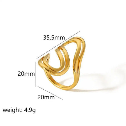 Gold Stack Rings