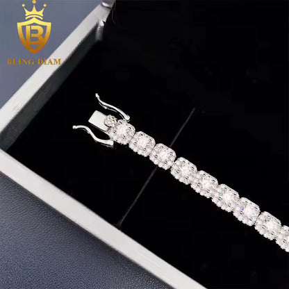 Tennis Bracelet | 6mm VVS Moissanite | 925 Sterling Silver