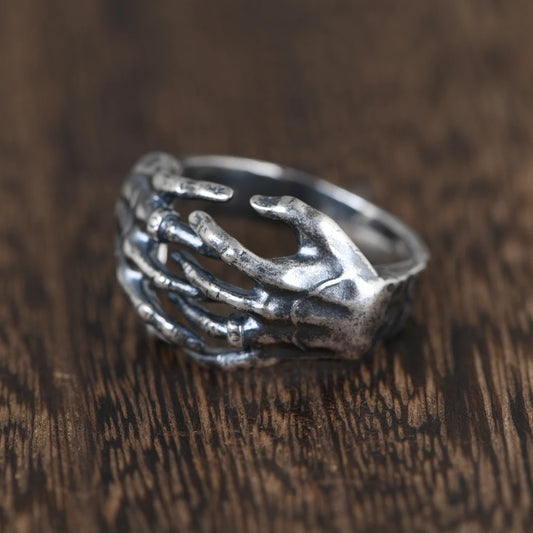 Sterling Skeleton Ring