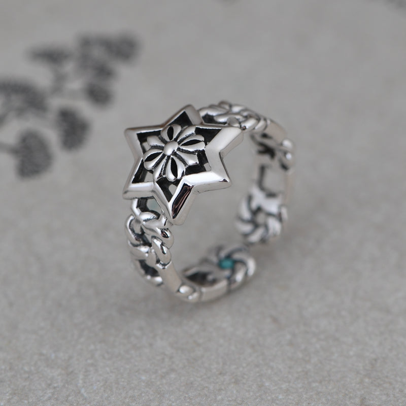 Gothic Star ring