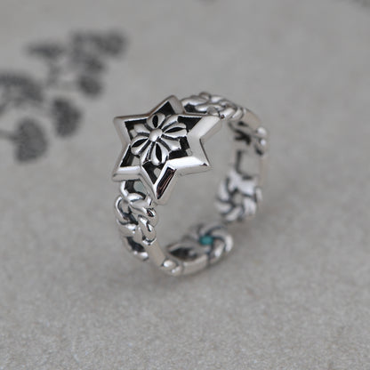 Gothic Star ring