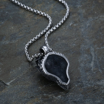 Silver Dragon Necklace