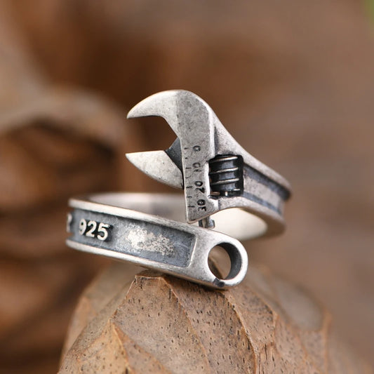 Wrench-inspired Ring