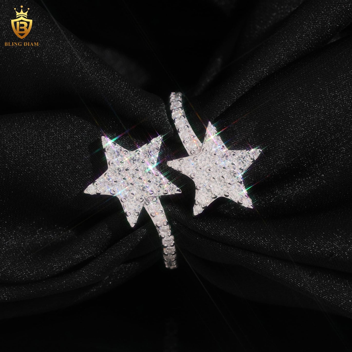 Moissanite ring