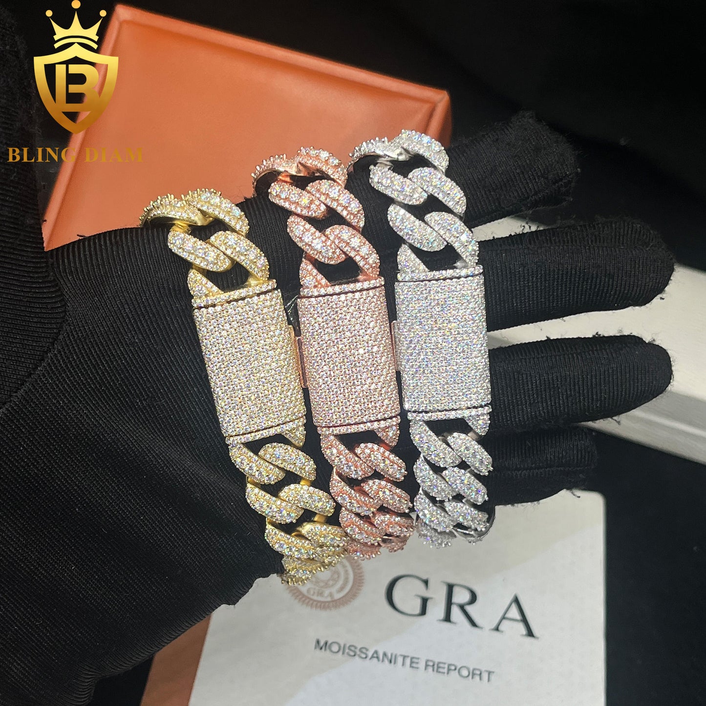Iced Out Cuban Link Bracelet