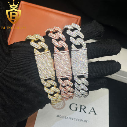 Iced Out Cuban Link Bracelet