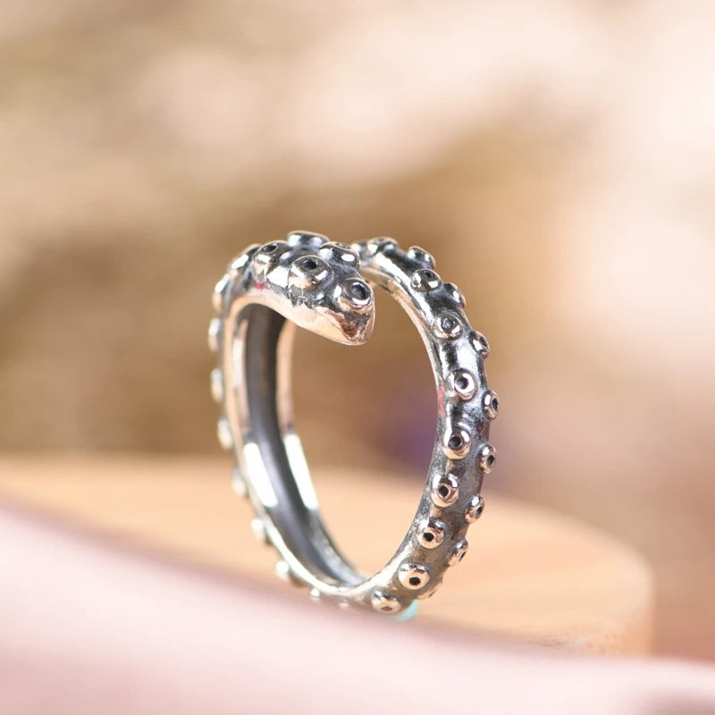 Cartoon Squid Ring
